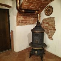 stufa a legna in ghisa 