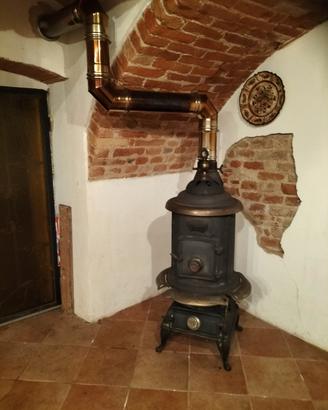 stufa a legna in ghisa 