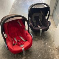due ovetti + una base isofix Maxi-cosi