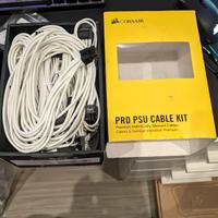 Cavi Sleeve Corsair competo bianco