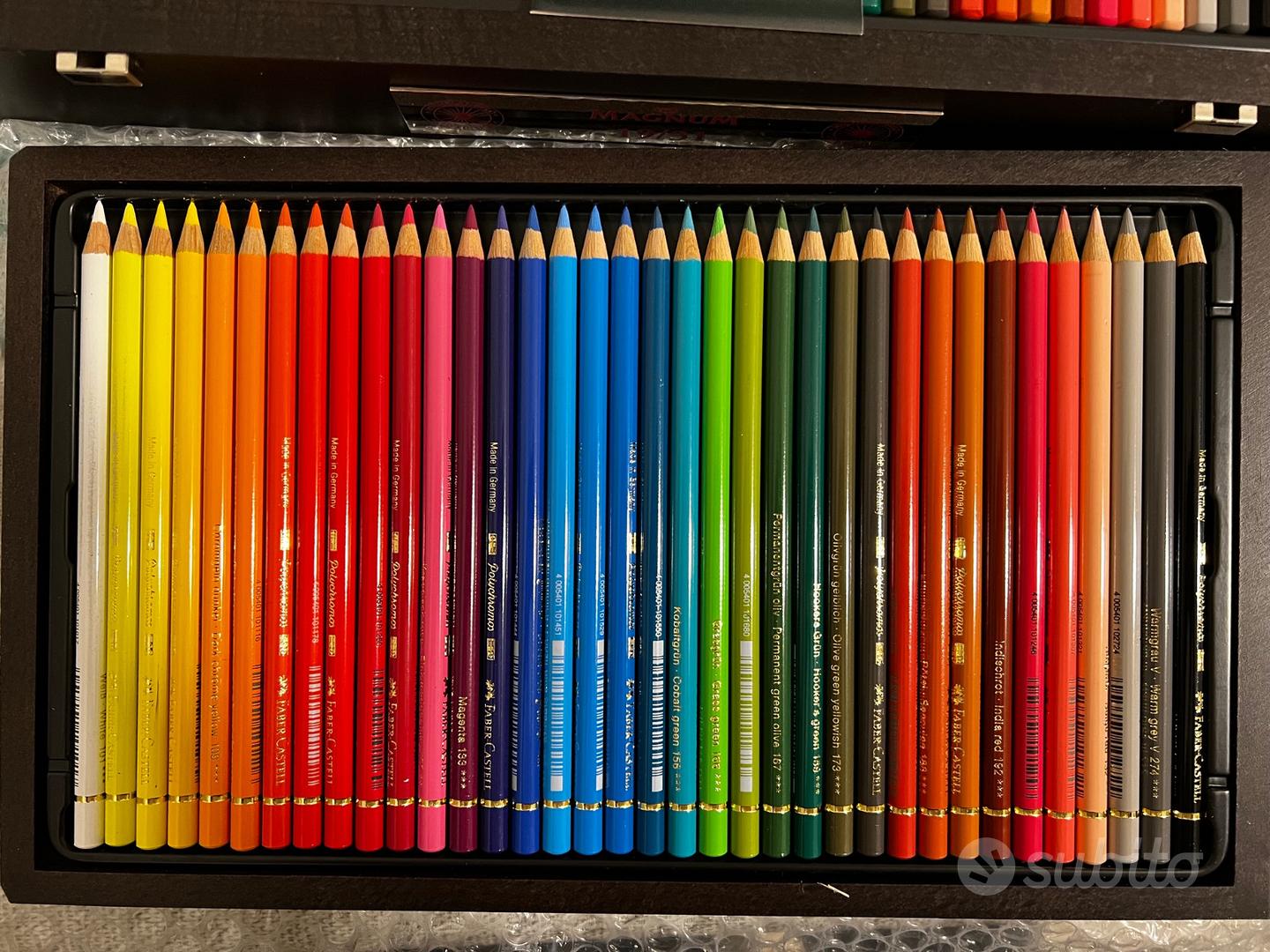 Pastelli Faber Castell 110086 Valigetta in Legno - Tutto per i bambini In  vendita a Napoli