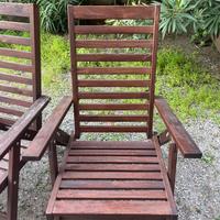 4 sedie Ikea relax Nammaro con cuscino