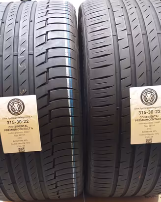 2 GOMME 315 30 22 CONTINENTAL A55687