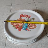 piatti pizza in porcellana 
