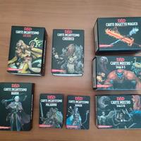 Carte incantesimo mostro oggetto magico dnd 5