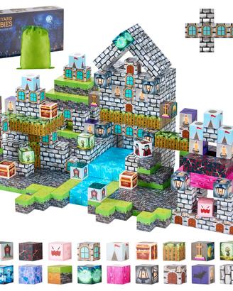 Blocchi Magnetici Set 100 PZ di Zombi del Cimitero