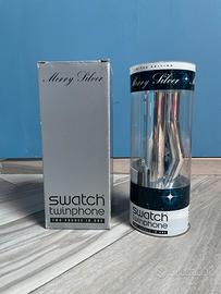 Swatch Twin Phone Deluxe TxC 100 merry silver