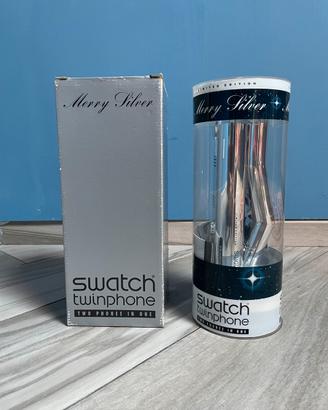 Swatch Twin Phone Deluxe TxC 100 merry silver