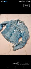 giubbino jeans donna tg L 