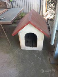 casetta per cani taglia grande in cemento