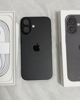 IPHONE 16 BLACK 128GB PARI AL NUOVO