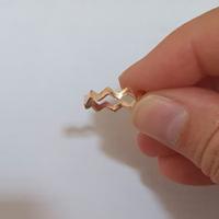 Anello Pandora B1 Zigzag Rosè