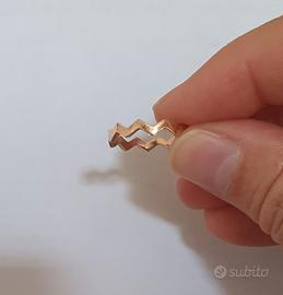 Anello Pandora B1 Zigzag Rosè