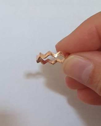 Anello Pandora B1 Zigzag Rosè