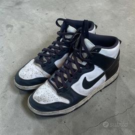 Nike Dunk High "Panda" - Stile Vintage / Custom