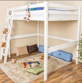 Letto soppalco piazza e mezza