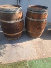 2 botti in rovere d arredo