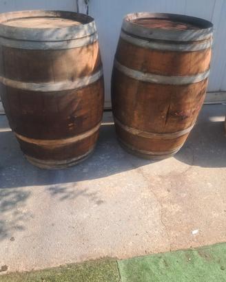 2 botti in rovere d arredo