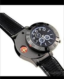 Orologio con accendino 
