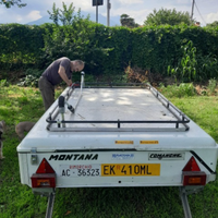 Carrello tenda montana