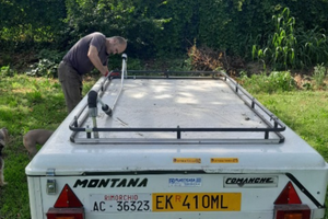 Carrello tenda montana