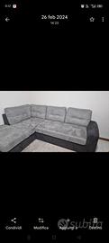 Divano angolare letto