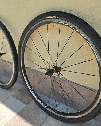Ruote Gravel Complete Mavic Aksium Elite UST 
