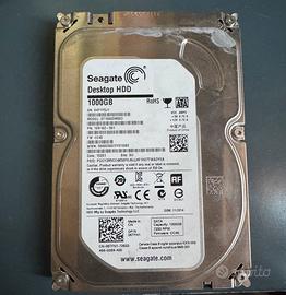 Hard disk da 1000gb Seagate