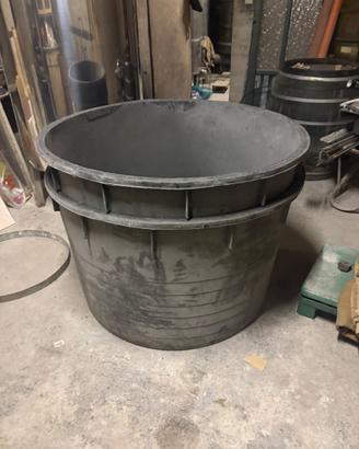 Vaso/mastello in plastica maxi