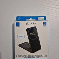 Prio 3 in 1 Wireless Charger MAG black