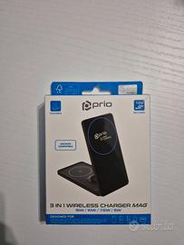 Prio 3 in 1 Wireless Charger MAG black