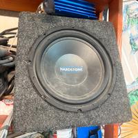 subwoofer handstone e amplificatore