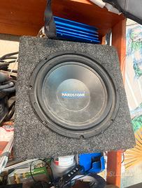 subwoofer handstone e amplificatore