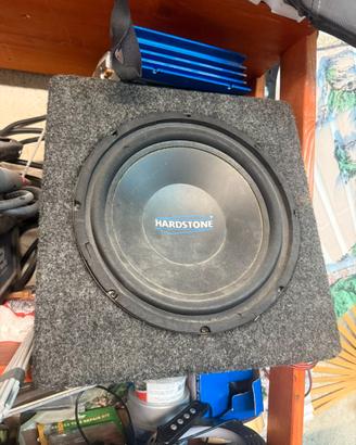 subwoofer handstone e amplificatore