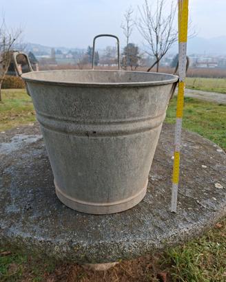 mastello lamiera zincata