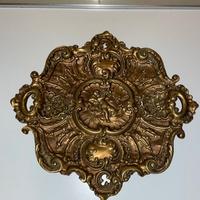 CUPIDO PIATTO IN BRONZO STILE NEOCLASSICO