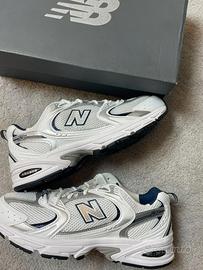 Originali_New Balance 530 White Silver Navy N.43