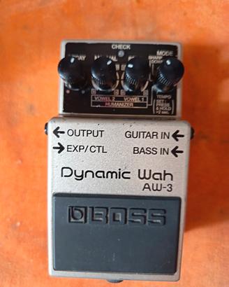 Boss aw3 anno 2002  effetto per chitarra e basso