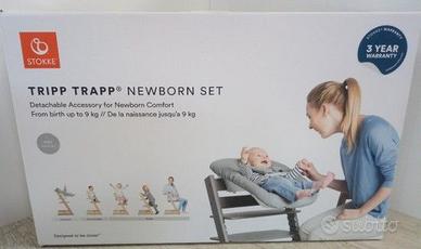 STOKKE® TRIPP TRAPP® NEWBORN SET - come nuovo