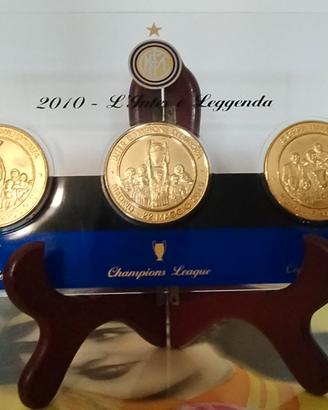 Medaglie  "L'Inter è leggenda Triplete 2010"