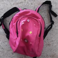 ZAINO rosa con decorazioni Quechua