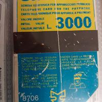 Schede telefoniche rare