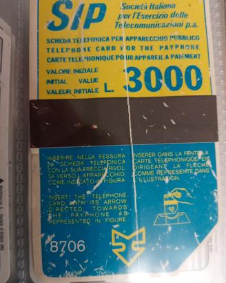 Schede telefoniche rare