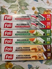 Set 6 pacchi di pellicole per cucina