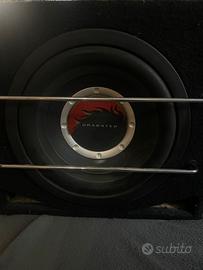 Subwoofer Dragster DER 210.1  800w + box
