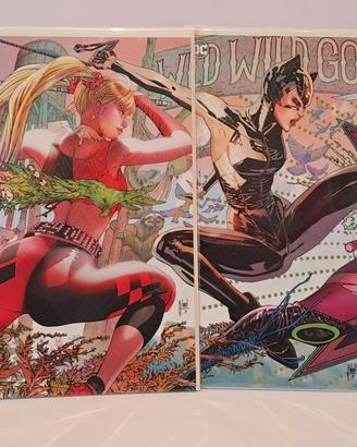 GOTHAM CITY SIRENS SET #1 - 4 Connecting Prismatic