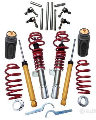 4 Ammortizzatori Regolabili VW GOLF V 5 Audi A3 8P