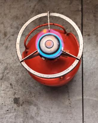 Bomboletta gas per campeggio e emergenza in casa