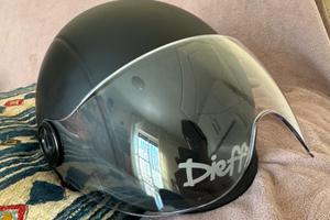 CASCO E-BIKE JET DIEFFE DF120 NERO OPACO
