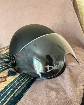 CASCO E-BIKE JET DIEFFE DF120 NERO OPACO